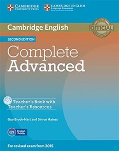 Complete Advanced Teacher's Book + CD 