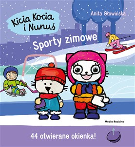 Kicia Kocia i Nunuś Sporty zimowe 44 otwierane okienka