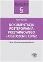 Dokumentacja postępowania przetargowego ogłoszenie i siwz - Agata Hryc-Ląd