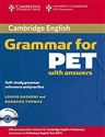 Cambridge Grammar for PET with answers + CD 