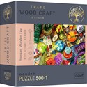 Puzzle 500+1 drewniane Kolorowe koktajle 20154  - 