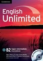 English Unlimited Upper Intermediate Coursebook + DVD - Alex Tilbury, Leslie Anne Hendra
