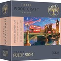 Puzzle 500+1 drewniane Pałac Westminsterski, Big Ben, Londyn 20155  - 