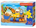 Puzzle konturowe Yellow Digger 30 - 