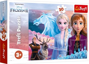 Puzzle 30 Frozen 2 Odwaga sióstr