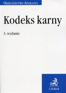 Kodeks karny Orzecznictwo Aplikanta - Księgarnia Niemcy (DE)