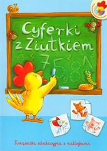 Cyferki z Ziutkiem Książeczka edukacyjna z naklejkami