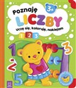 Poznaję liczby. Uczę się, koloruję, naklejam  - Sylwia Kajdana