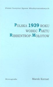 Polska 1939 roku wobec paktu Ribbentrop-Mołotow