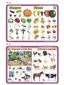 Podkładka edu. 003 - Warzywa, owoce, zwierzęta - 