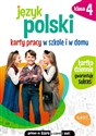 Język polski. Karty pracy w szkole i w domu. Klasa 4