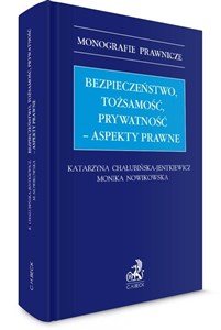 Bezpieczeństwo tożsamość prywatność - aspekty prawne