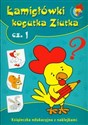 Łamigłówki Kogutka Ziutka część 1 Książeczka edukacyjna z naklejkami - Małgorzata Porębska
