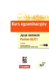 Kurs egzaminacyjny Język niemiecki Poziom B2/C1 + 2 CD