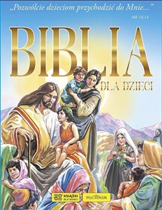 Biblia dla dzieci niebieska