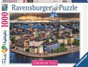 Puzzle 2D 1000 Skandynawskie miasto widok 16742 - 