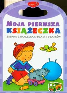 Moja pierwsza książeczka 3 Zabawa z naklejkami dla 2- i 3-latków