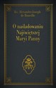 O naśladowaniu Najświętszej Maryi Panny - Ks. Alexandre-Joseph de Rouville