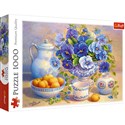 Puzzle Niebieski bukiet 1000  - 