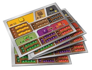 Terraformacja Marsa-Zestaw 5 plansz graczy