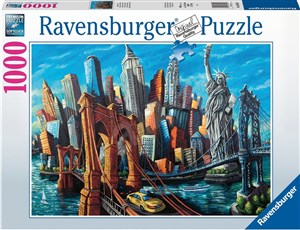 Puzzle 2D 1000 Welcome to New York 16812 - Księgarnia UK