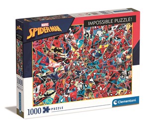 Puzzle 1000 Impossible puzzle!  Spider-Man 39657 - Księgarnia Niemcy (DE)