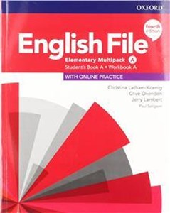 English File 4E Elementary Multipack A +Online practice - Księgarnia Niemcy (DE)