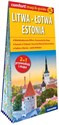 Litwa Łotwa Estonia laminowany map&guide 2w1: przewodnik i mapa - 