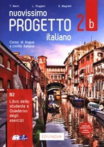 Nuovissimo Progetto italiano 2B Libro dello studente e Quaderno degli esercizi - Księgarnia Niemcy (DE)