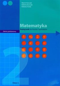 Matematyka 2 Podręcznik Zakres podstawowy. Liceum, technikum.