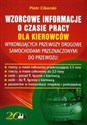 Wzorcowe informacje o czasie pracy dla kierowców wykonujących przewozy drogowe samochodami przeznaczonymi do przewozu