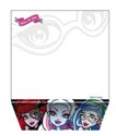 Notes skośny Monster High