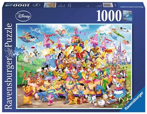 Puzzle 2D 1000 Karnawał postaci Disneya 19383 - Księgarnia Niemcy (DE)