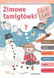 Zimowe łamigłówki Łamigłówki mądrej główki - Księgarnia UK