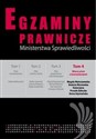 Egzaminy prawnicze MS Wzory pism z komentarzami t.4 - Magda Matuszewska, Bożena Morawska, Katarzyna Prusak