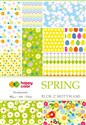 Blok Happy Color z motywami spring A4 15 arkuszy 80g/m2, 30 motywów - 