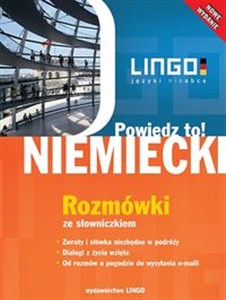 Niemiecki Rozmówki ze słowniczkiem Powiedz to!