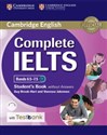 Complete IELTS Bands 6.5â€“7.5 Student's Book without Answers with CD-ROM with Testbank
