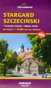 Stargard Szczeciński plan miasta 1:10 800 - Księgarnia Niemcy (DE)