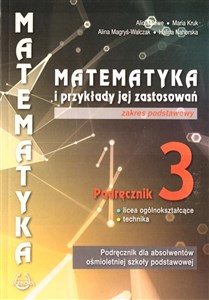 Matematyka i przykłady zast. 3 LO podręcznik ZP  - Księgarnia UK