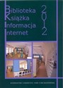 Biblioteka książka informacja Internet 2012 - 