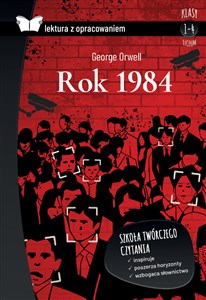 Rok 1984 Lektura z opracowaniem Klasa 1-4 Liceum - Księgarnia Niemcy (DE)