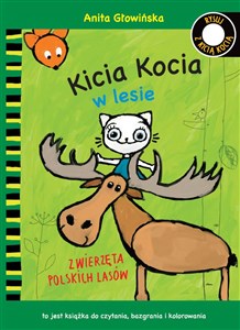 Kicia Kocia w lesie Kolorowanka - Księgarnia UK