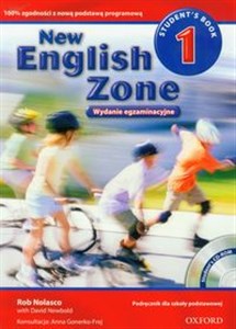 New English Zone 1 Podręcznik z płytą CD wydanie egzaminacyjne Szkoła podstawowa