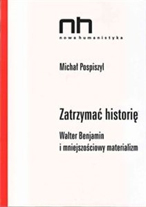 Zatrzymać historię Walter Benjamin i mniejszościowy materializm - Księgarnia UK