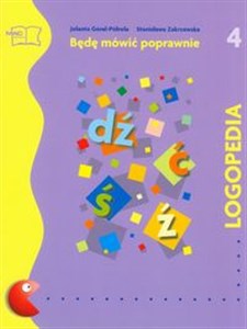 Logopedia Będę mówić poprawnie 4 - Księgarnia UK