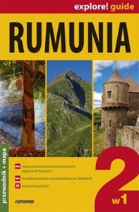 Rumunia - przewodnik + mapa  2 w 1 - Księgarnia UK