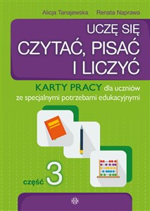 Uczę się czytać pisać i liczyć Część 3 Karty pracy dla uczniów ze specjalnymi potrzebami edukacyjnymi - Księgarnia Niemcy (DE)