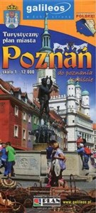 Poznań Turystyczny plan miasta 1:12 000