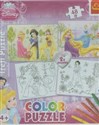 Puzzle 2x48 Color Disney Księżniczki